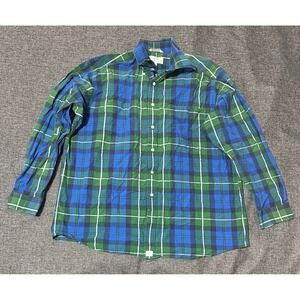 RGM Chairman's Collection Men's XL Plaid Long Sleeve Shirt